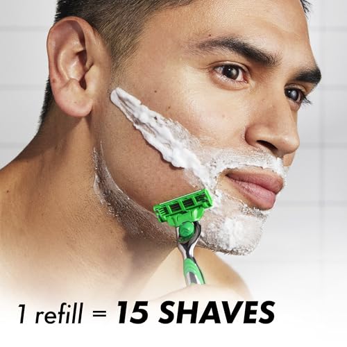 Gillette Mach3 Sensitive Mens Shaving Razor Blade Refills, 20 Count — view 