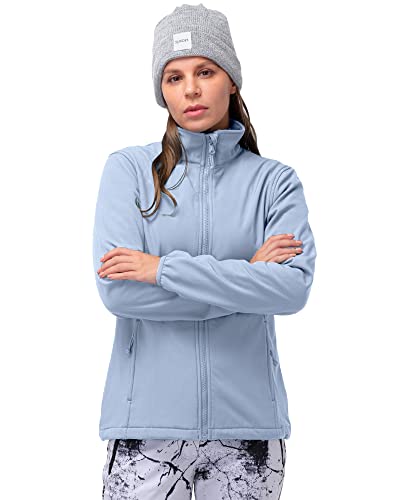 33,000ft Women's 3 in 1 Hooded Rain Jacket Waterproof Softshell Ski Coat — view 