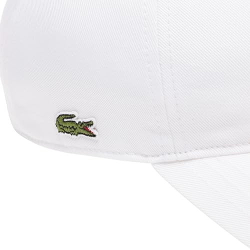 Lacoste Unisex-Adult Organic Side Logo Cotton Twill Cap — view 
