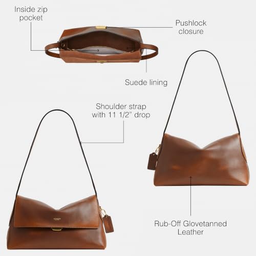 Coach Women's Natural Grain Leather Chelsea Shoulder Bag 30 — view 