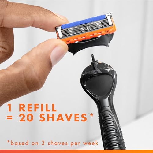 Gillette Fusion5 Power 5-Blade Razor Blade Refills for Men with Precision Trimmer, 10 Count — view 