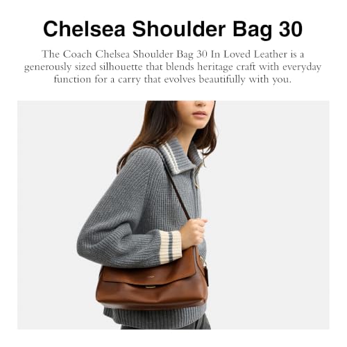Coach Women's Natural Grain Leather Chelsea Shoulder Bag 30 — view 