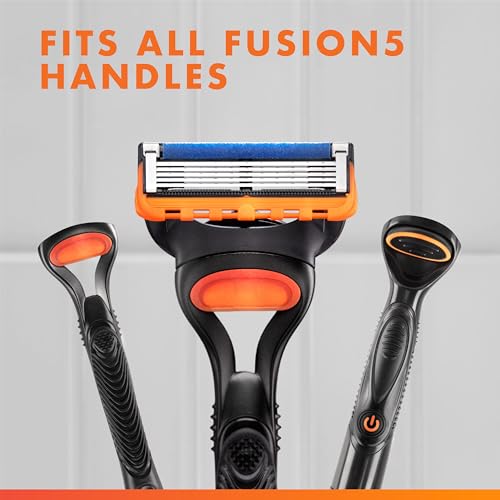 Gillette Fusion5 Power 5-Blade Razor Blade Refills for Men with Precision Trimmer, 10 Count — view 