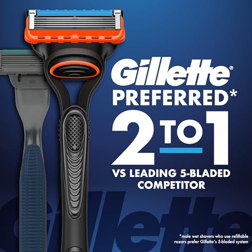 Gillette Fusion5 Power 5-Blade Razor Blade Refills for Men with Precision Trimmer, 10 Count — view 