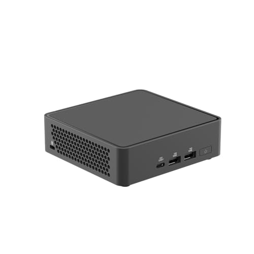 ASUS NUC 15 Pro Slim Barebones Mini PC with Intel Series 2 Core Ultra 5 225H, up to 96GB DDR5 RAM, Dual Storage, Thunderbolt™ 4, Wi-Fi 7 & Bluetooth 5.4, Toolless Chassis Access, VESA Mount Included — view 